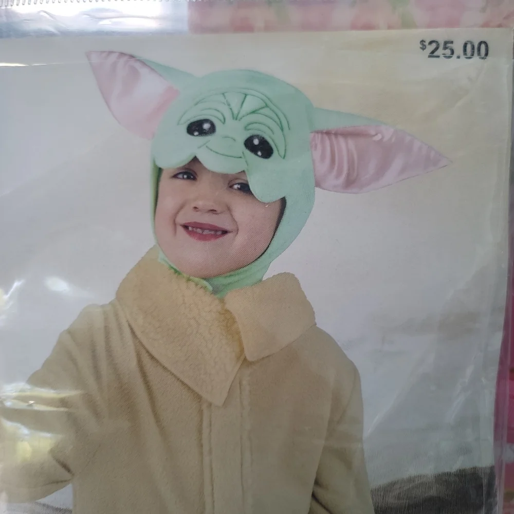 NWT Jazwares Star Wars The Mandalorian Grogu Toddler Halloween Costume Sz 2T-3T